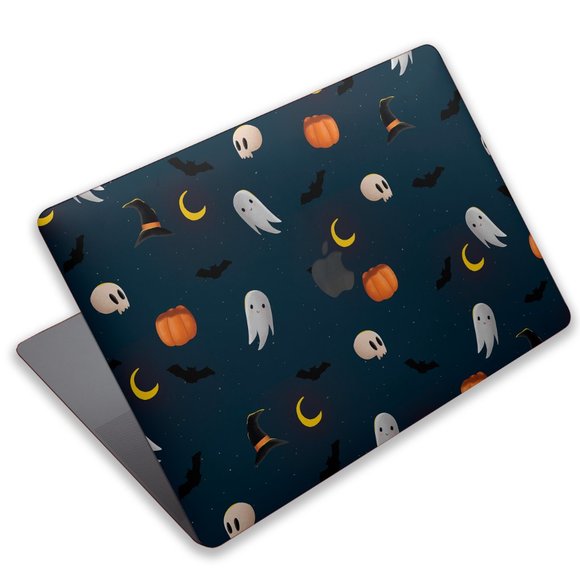 Halloween Trick or Treat Ghost case for apple MacBook All Generations Air Pro - Picture 3 of 5